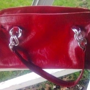 NEW! Women's Red Baguette Hand Bag